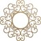 Ekena Millwork Reims Wood Fretwork Pierced Ceiling Medallion, Hickory, 38"OD x 14 1/2"ID x 3/8"T CMWP38X38X0375REHI - alternate 1